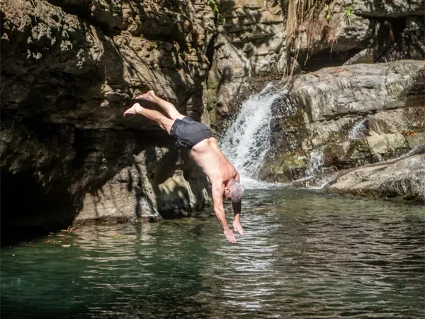 Access to the pristine Diamante river